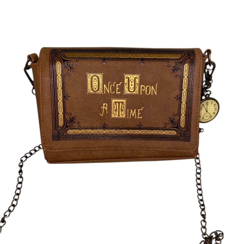 Disney abcs Once Upon A Time Book Cover Crossbody Bag